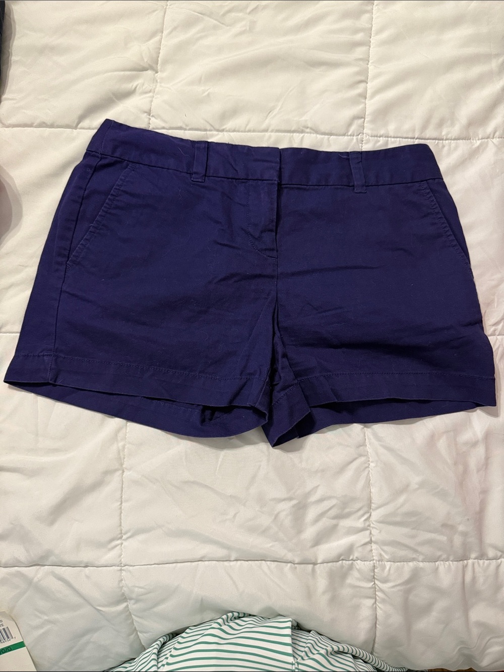 LOFT Deep purple shorts